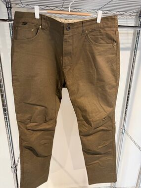 Kuhl Men's Chinos in Olive Brown